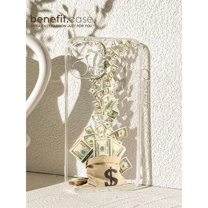 Money Bag Transparent Phone Case