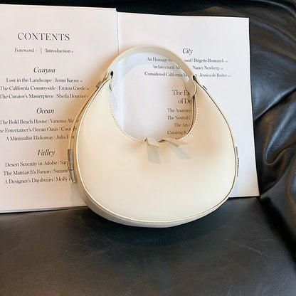 Bag Faux Shoulder Leather Zip