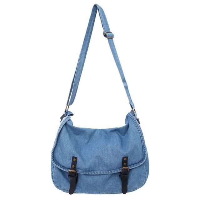 Sac messager en jean