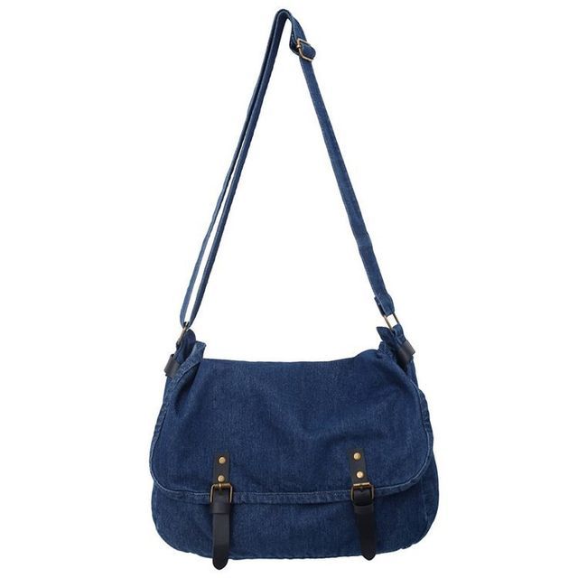 Sac messager en jean