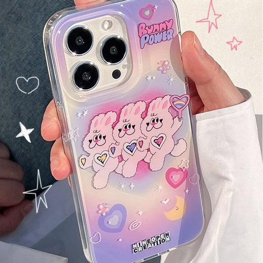 Rabbit Print Mobile Phone Case