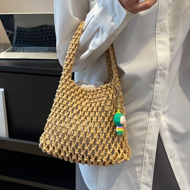 Woven Shoulder Bag