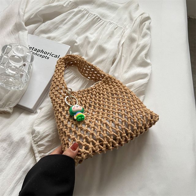 Woven Shoulder Bag