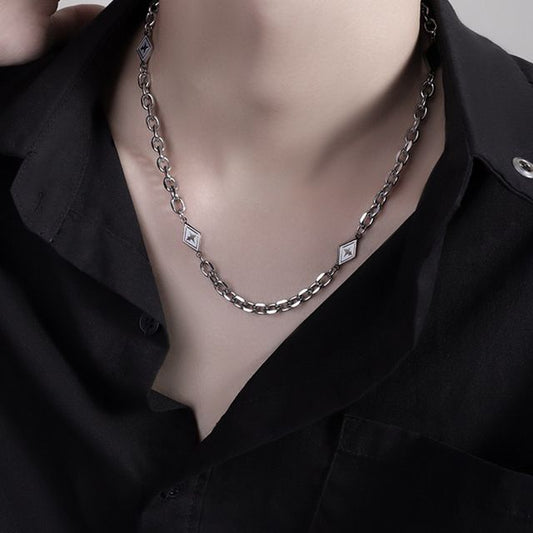 Rhombus Alloy Choker