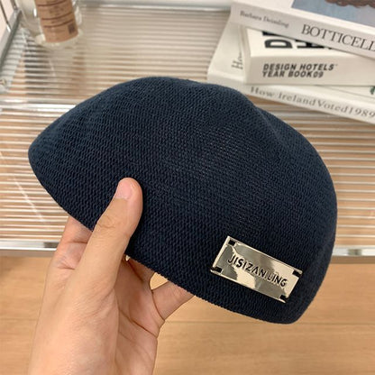 Lettering Beret Hat