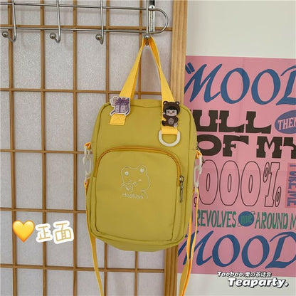 PVC Panel Crossbody Bag / Bag Charm / Set