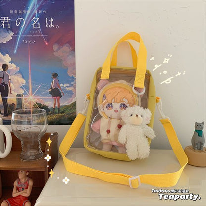 PVC Panel Crossbody Bag / Bag Charm / Set