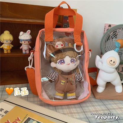 PVC Panel Crossbody Bag / Bag Charm / Set