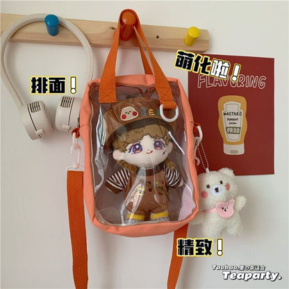 PVC Panel Crossbody Bag / Bag Charm / Set