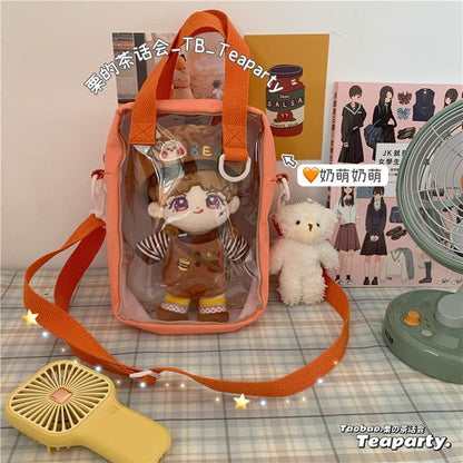 PVC Panel Crossbody Bag / Bag Charm / Set