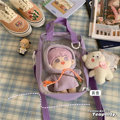 PVC Panel Crossbody Bag / Bag Charm / Set