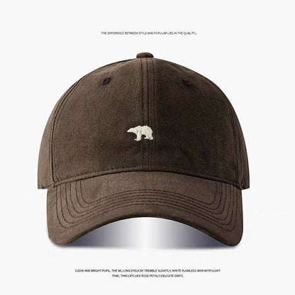 Polar Bear Embroidered Baseball Cap