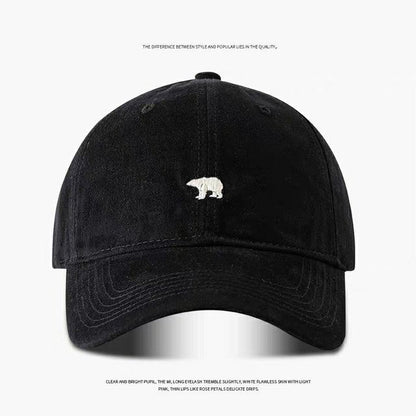 Polar Bear Embroidered Baseball Cap