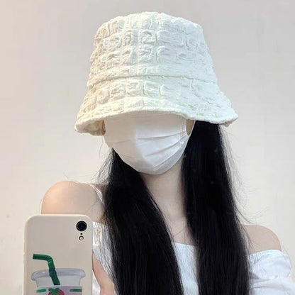 Plain Puffed Bucket Hat