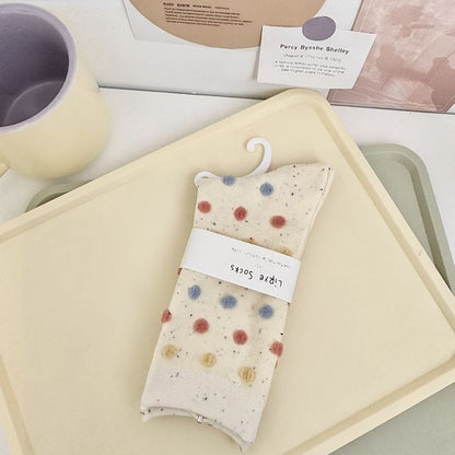 Chaussettes à pois