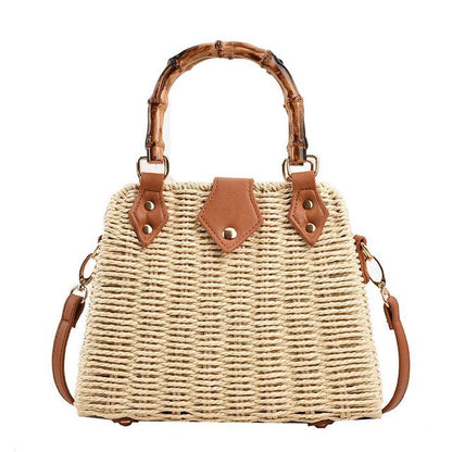 Straw Crossbody Bag