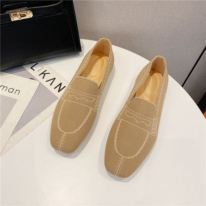 Square Toe Loafers
