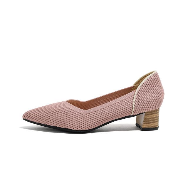 Pointed Ribbed Flats