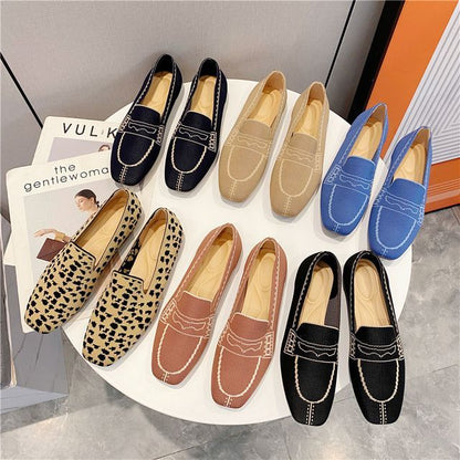 Square Toe Loafers