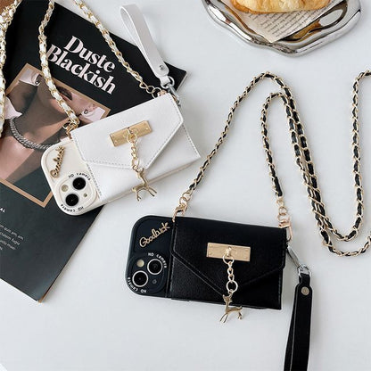 Coin Purse Crossbody Strap Phone Case