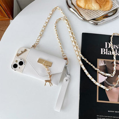 Coin Purse Crossbody Strap Phone Case