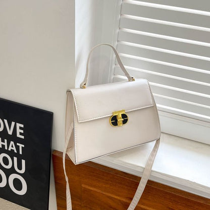 Top Handle Flap Crossbody Bag