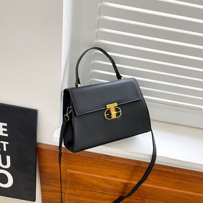 Top Handle Flap Crossbody Bag