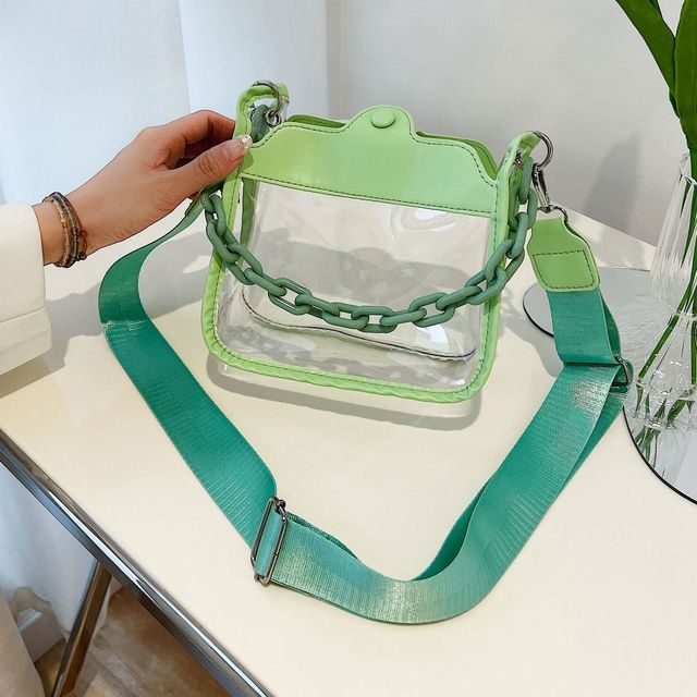 Transparent Bag Chain Crossbody