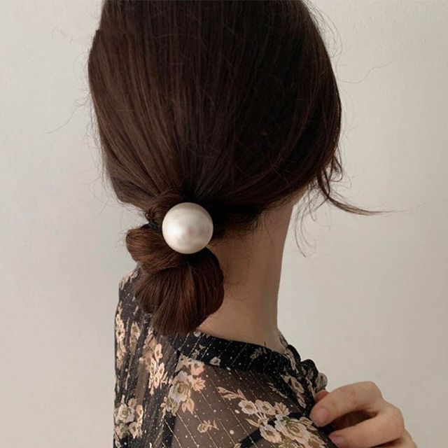 Faux Pearl Hair Tie (various designs)