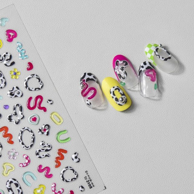 Cartoon Nail Art Stickers (various designs)