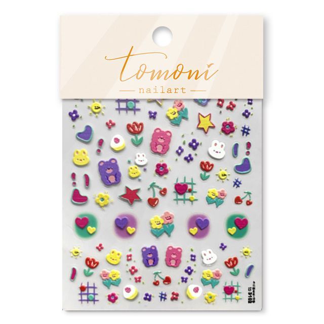 Cartoon Nail Art Stickers (various designs)