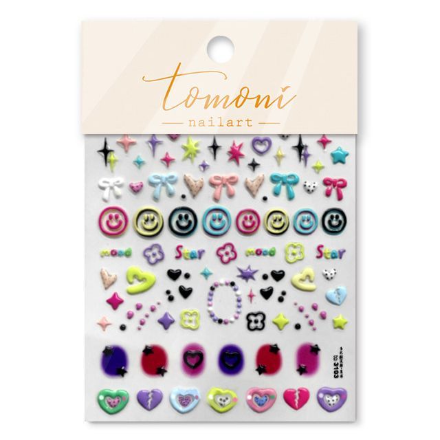 Cartoon Nail Art Stickers (various designs)