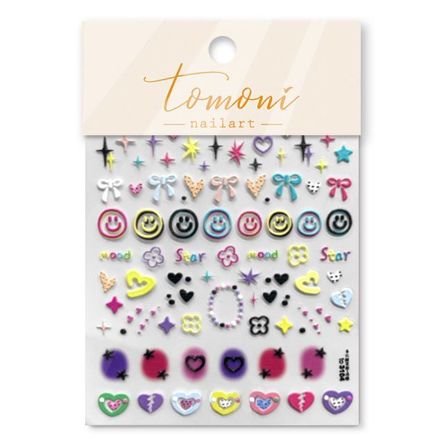 Cartoon Nail Art Stickers (various designs)