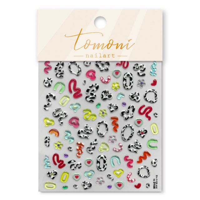 Cartoon Nail Art Stickers (various designs)