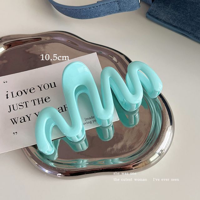 Curve Acrylic Hair Clamp