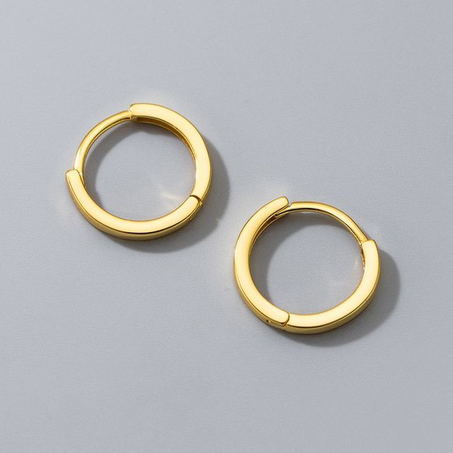 Metal Hoop Earring