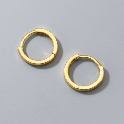 Metal Hoop Earring