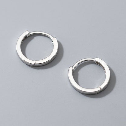 Metal Hoop Earring