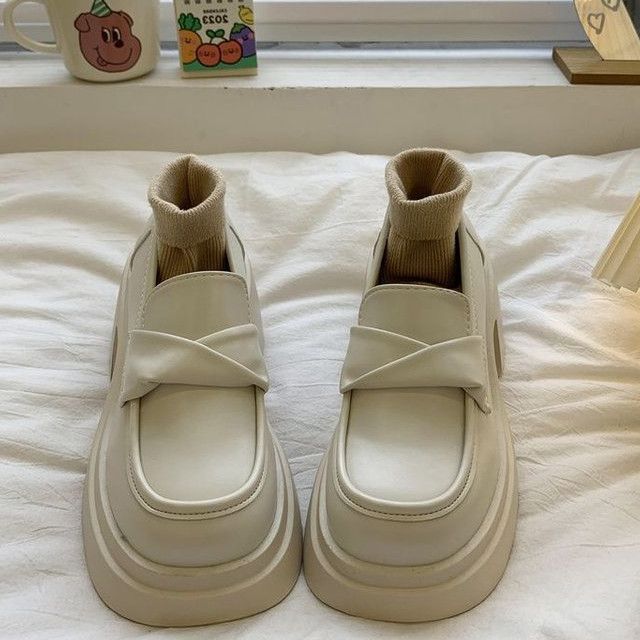 Heel Loafers Chunky Platform