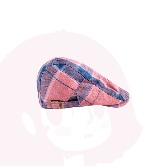 Plaid Flat Cap