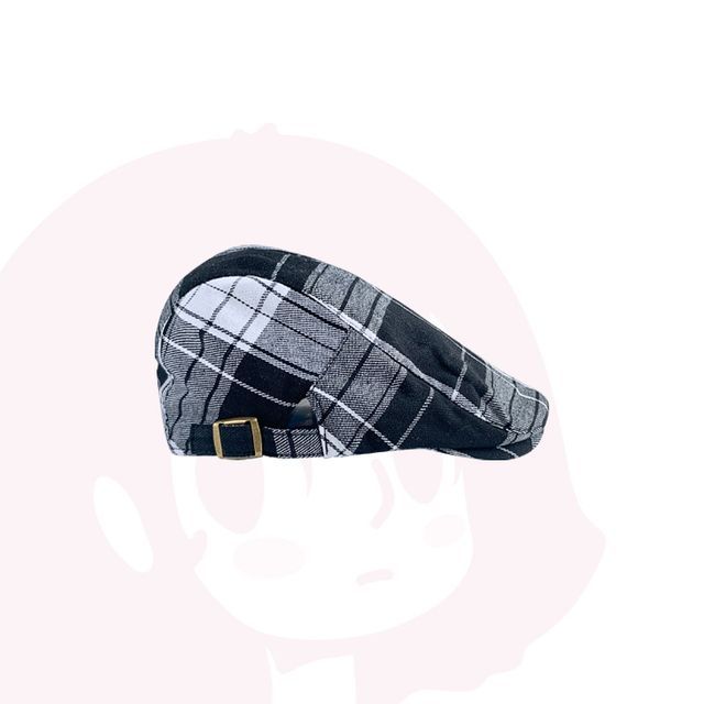 Plaid Flat Cap