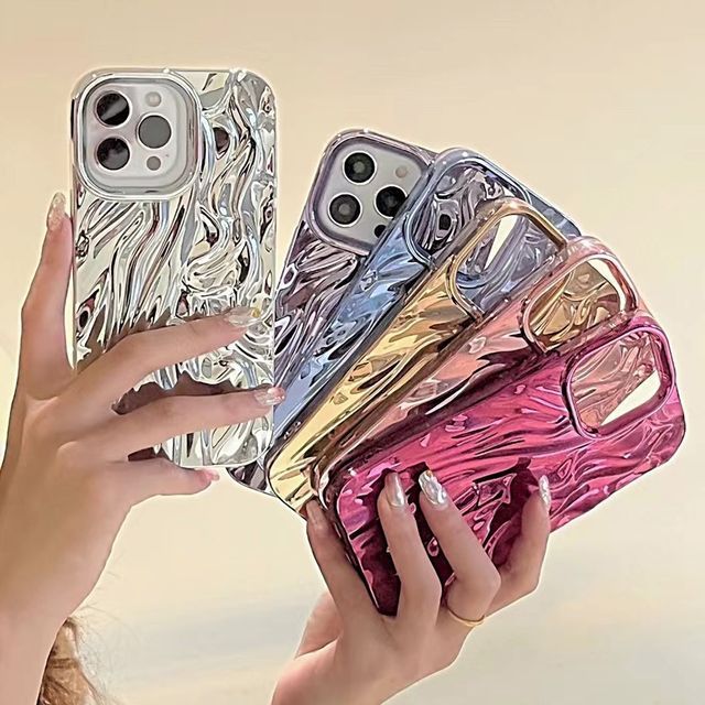 Textured Metallic Phone Case