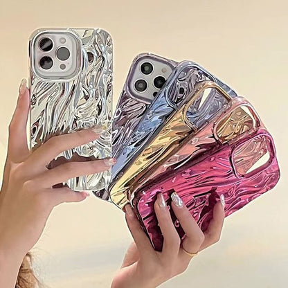 Textured Metallic Phone Case