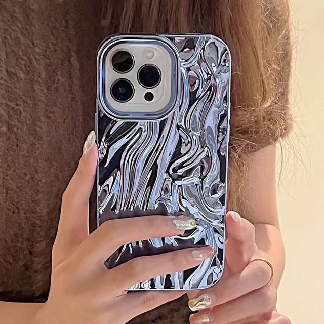 Textured Metallic Phone Case