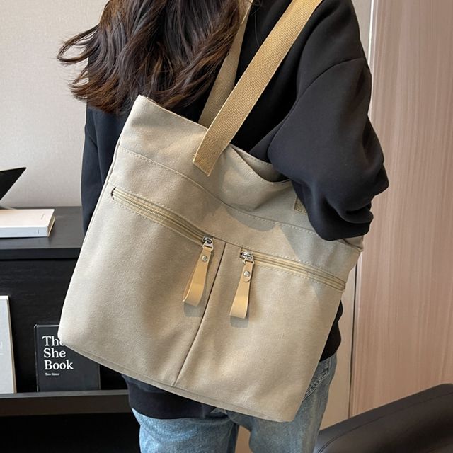 Plain Canvas Tote Bag