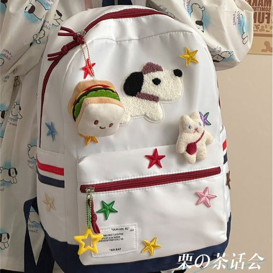 Star Applique Backpack / Charm / Set