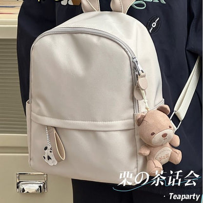 Plain Backpack / Charm / Set