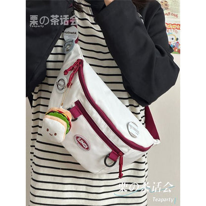 Lettering Logo Sling Bag / Charm / Set