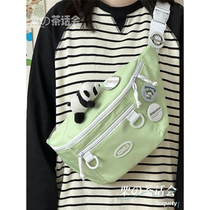 Lettering Logo Sling Bag / Charm / Set