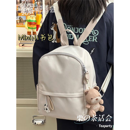 Plain Backpack / Charm / Set